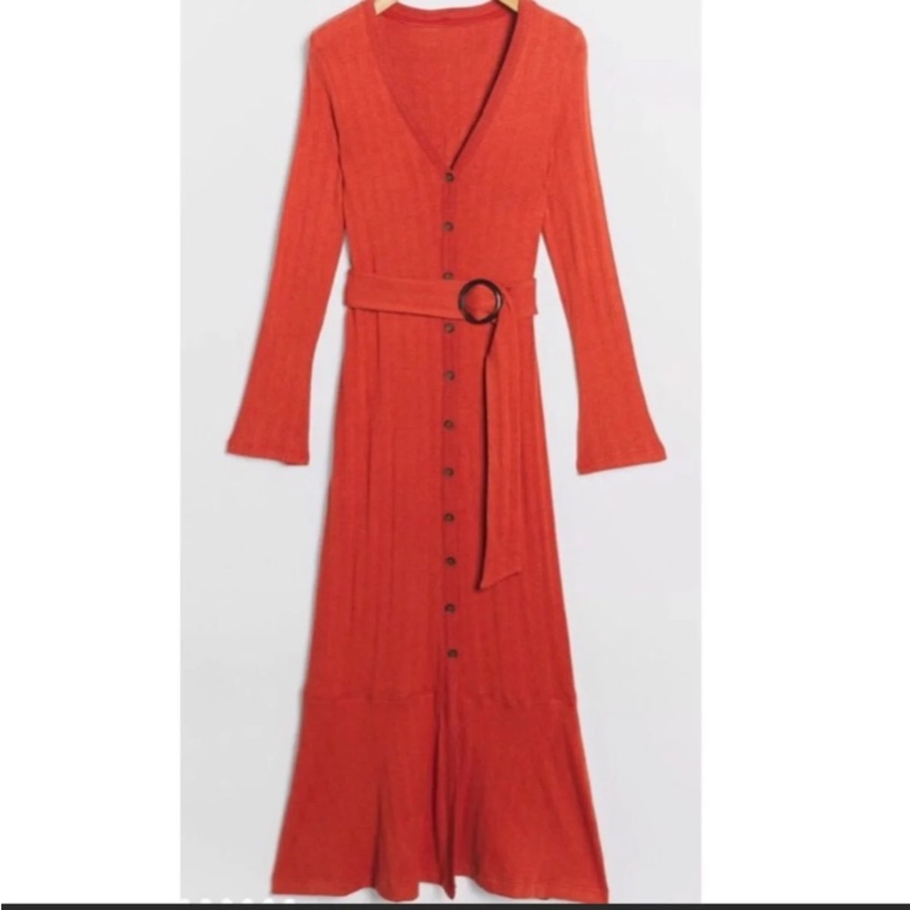 Anthropologie long dress